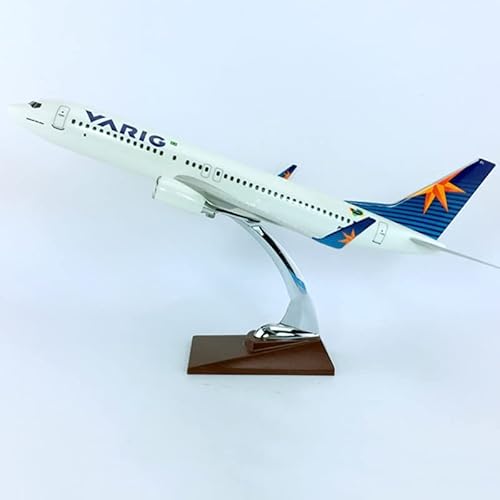 ZYAURA Umweltbild Für: 40 cm Druckgussflugzeug im Maßstab 1:100 Boeing B737-800 Modell VARIG Embraer Alloy Static Aircraft von ZYAURA