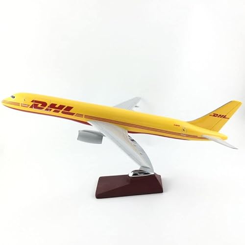 ZYAURA Umweltbild Für: AIR DHL AIRLINERS 45-47CM 757 DHL Airline Model Aircraft Druckgussmodell von ZYAURA