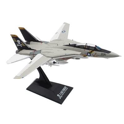 ZYAURA Umweltbild Für: Die Cast 1/144 Pirate Flag Squadron VF-84 F-14 Tomcat Alloy Fighter Model von ZYAURA