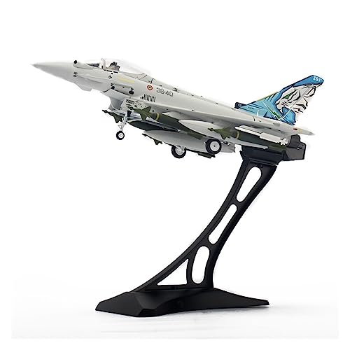 ZYAURA Umweltbild Für: Druckguss-Kampfflugzeugmodell EF-2000 im Maßstab 1:72, Metallspielzeugflugzeug, Sammler-Souvenir ZYAURA Umweltbild Für: Druckguss-Kampfflugzeugmodell EF-2000 im Maßstab 1:72, Metallspielzeugflugzeug, Sammler-Souvenir von ZYAURA