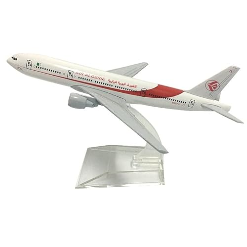 ZYAURA Umweltbild Für: Jason Tutu 16 cm Air Algeria Boeing 777 Die Cast Metal Flugzeug im Maßstab 1:400 von ZYAURA