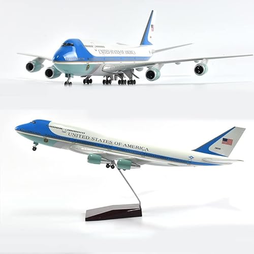 ZYAURA Umweltbild Für: Jason Tutu 46cm Air Force One Boeing 747 Modell Maßstab 1:160 Druckguss von ZYAURA