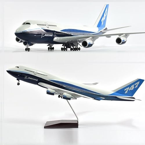 ZYAURA Umweltbild Für: Jason Tutu 46cm Boeing 747 Flugzeugmodell Maßstab 1:160 Druckguss von ZYAURA