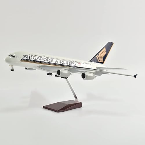 ZYAURA Umweltbild Für: Jason Tutu 47cm Singapore Airlines Airbus A350 Modellflugzeug 1/160 Verhältnis von ZYAURA