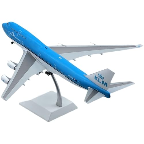 ZYAURA Umweltbild Für: Jcwings KLM B747-400 PH-BFV im Maßstab 1:200 Druckguss-Simulationsflugzeugmodell aus Legierung von ZYAURA