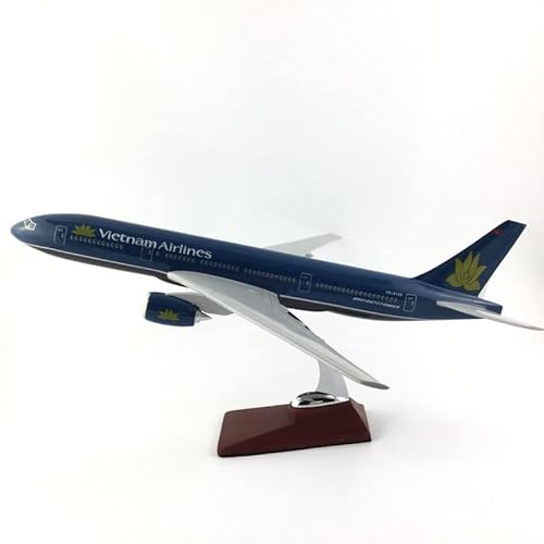 ZYAURA Umweltbild Für: Airliner 777 Vietnam Aircraft Model Aircraft Simulation 45CM Legierung von ZYAURA