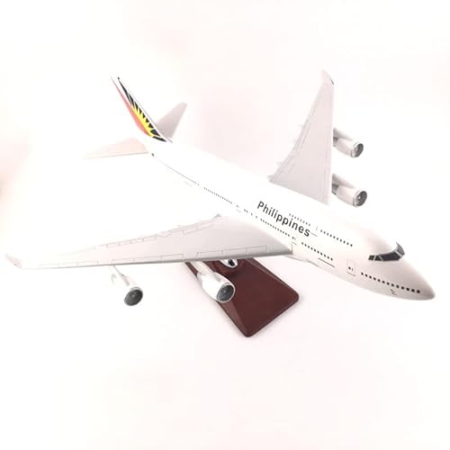 ZYAURA Umweltbild Für: Airline 45-47 Boeing 747 Philippine Flugzeugmodell Flugzeugmodell Simulationsflugzeug Druckgussmodell von ZYAURA