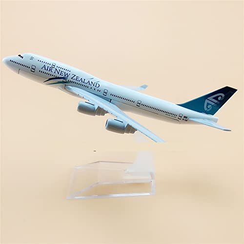 Umweltbild Für: 16 cm Air New Zealand B747 Boeing 747-400 Flugzeugmodell aus Metalllegierung von ZYAURA