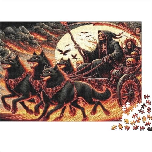 Devil 1000-teiliges Puzzle Für Erwachsene Und Kinder Ab 12 Jahren 1000pcs (75x50cm) von ZYGAOKDD