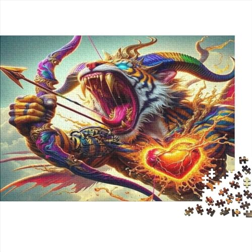 Puzzles Für Erwachsene 1000 Teile Tiger Puzzles Für Erwachsene,Lernspiel, Herausforderungsspielzeug, 1000 Teile Puzzles Für Erwachsene 1000pcs (75x50cm) von ZYGAOKDD