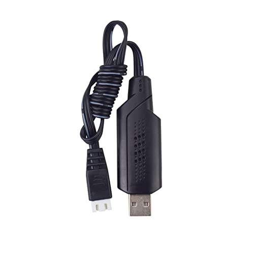 ZYGY 1PCS 7.4V Akku USB-Ladekabel für Wltoys F959 V912 V913 A959-B A959 K949 K969 K979 K989 P939 284131 SCX24 18859 16889A 9200 9300 HM163 Drohne Auto von ZYGY