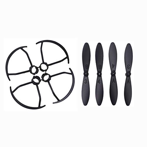 ZYGY 4PCS Propeller und 4PCS Schutzhülle für LF606 JD-16 D2 SG800 S606 M9 M11 X300C Klappbare vierachsige RC-Drohnen-Teile von ZYGY