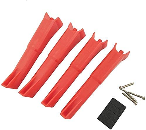 ZYGY 4pcs Landing Gear &4pcs Schraube &4PCS Shock Pad für Hubsan H501S H501A H501C H501M H501S W H501S pro X4 FPV Bürstenlos Quadcopter-Rot von ZYGY