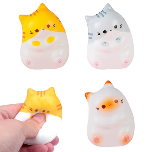 3 Stück Niedlich Anti Stress Katze Squishy Katze Toy Stressball Kinder Erwachsene Kawaii Quetschspielzeug Langsam Steigende Antistress Spielzeug Für Mädchen Und Jungen Zum Entspannen 3 Stück Niedlich Anti Stress Katze Squishy Katze Toy Stressball Kinder Erwachsene Kawaii Quetschspielzeug Langsam Steigende Antistress Spielzeug Für Mädchen Und Jungen Zum Entspannen von ZYHDFH