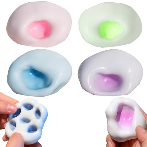 4 Pcs Trauben Stressball Traubenstress Ball Perlen-Stressball Kleines Perlen-Quetschball-Spielzeug Anti Stress Spielzeug Bälle zum Kneten, Drücken & Entspannen 4 Pcs Trauben Stressball Traubenstress Ball Perlen-Stressball Kleines Perlen-Quetschball-Spielzeug Anti Stress Spielzeug Bälle zum Kneten, Drücken & Entspannen von ZYHDFH