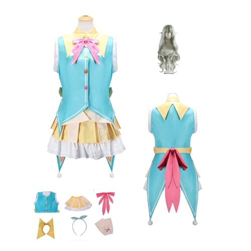 Cosplay Uniform Anime Colorf'ulStage Nene Kusanagi Kamishiro Cosplay Kostüm Vollständiges Set mit Perücke – Halloween Party und Anime Konventionen Vollständiges Set Outfit für Frauen Erwachsene Cosplay Uniform Anime Colorf'ulStage Nene Kusanagi Kamishiro Cosplay Kostüm Vollständiges Set mit Perücke – Halloween Party und Anime Konventionen Vollständiges Set Outfit für Frauen Erwachsene von ZYJKGL