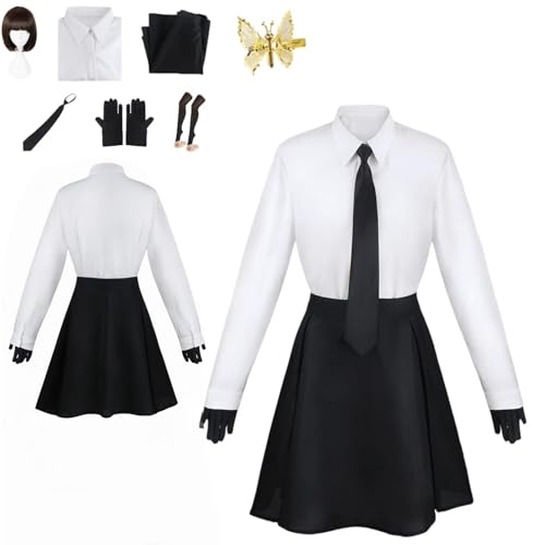 ZYJKGL Akiko Yosano Cosplay Kostüme Bungo Stray Dogs Charakter Fancy Dress Up Erwachsene Uniform Outfits Volles Set Halloween Karneval Party ZYJKGL Akiko Yosano Cosplay Kostüme Bungo Stray Dogs Charakter Fancy Dress Up Erwachsene Uniform Outfits Volles Set Halloween Karneval Party von ZYJKGL
