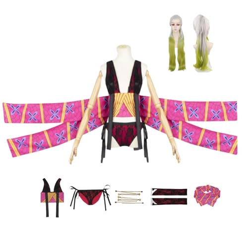 ZYJKGL Anime Cosplay Daki Uniform Kostüm Vollständiges Set mit Perücke – Halloween Party Weihnachten und Comic Ausstellung Vollständiges Set Outfit für Erwachsene ZYJKGL Anime Cosplay Daki Uniform Kostüm Vollständiges Set mit Perücke – Halloween Party Weihnachten und Comic Ausstellung Vollständiges Set Outfit für Erwachsene von ZYJKGL