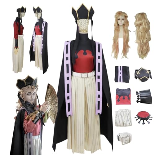 ZYJKGL Anime Cosplay Douma Uniform Kostüm Vollständiges Set mit Perücke – Halloween Party Weihnachten und Comic Ausstellung Vollständiges Set Outfit für Erwachsene ZYJKGL Anime Cosplay Douma Uniform Kostüm Vollständiges Set mit Perücke – Halloween Party Weihnachten und Comic Ausstellung Vollständiges Set Outfit für Erwachsene von ZYJKGL