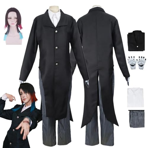 ZYJKGL Anime Cosplay Enmu Uniform Kostüm Vollständiges Set mit Perücke – Halloween Party Weihnachten und Comic Ausstellung Vollständiges Set Outfit für Erwachsene ZYJKGL Anime Cosplay Enmu Uniform Kostüm Vollständiges Set mit Perücke – Halloween Party Weihnachten und Comic Ausstellung Vollständiges Set Outfit für Erwachsene von ZYJKGL