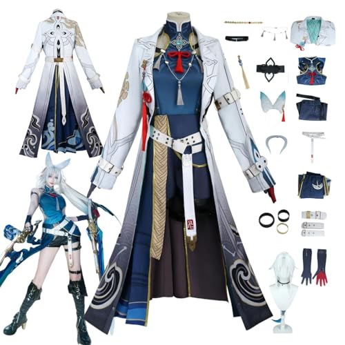 ZYJKGL Anime Feixiao Cosplay Uniform Honkai Star Rail Kostüm Voll Set mit Perücke – Halloween Party und Anime Konventionen Vollständiges Set Outfit Erwachsene ZYJKGL Anime Feixiao Cosplay Uniform Honkai Star Rail Kostüm Voll Set mit Perücke – Halloween Party und Anime Konventionen Vollständiges Set Outfit Erwachsene von ZYJKGL