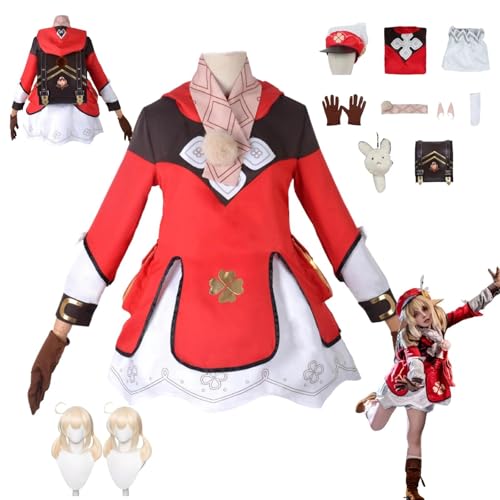 ZYJKGL Anime Genshin Impact Cosplay Uniform Klee Cosplay Kostüm Vollständiges Set – Halloween Party und Anime Konventionen Vollständiges Set Outfit Erwachsene ZYJKGL Anime Genshin Impact Cosplay Uniform Klee Cosplay Kostüm Vollständiges Set – Halloween Party und Anime Konventionen Vollständiges Set Outfit Erwachsene von ZYJKGL
