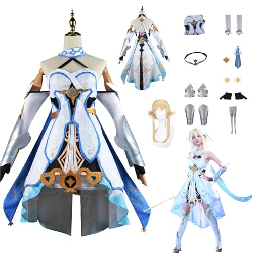 ZYJKGL Anime Genshin Impact Cosplay Uniform Lumine Cosplay Kostüm Vollständiges Set – Halloween Party und Anime Konventionen Vollständiges Set Outfit Erwachsene ZYJKGL Anime Genshin Impact Cosplay Uniform Lumine Cosplay Kostüm Vollständiges Set – Halloween Party und Anime Konventionen Vollständiges Set Outfit Erwachsene von ZYJKGL