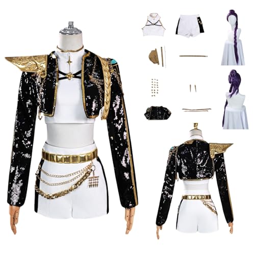 ZYJKGL Anime Charaktere Ru'mi Cosplay Kostüm Vollständiges Set – Halloween Party und Anime Konventionen Vollständiges Set Outfit Erwachsene ZYJKGL Anime Charaktere Ru'mi Cosplay Kostüm Vollständiges Set – Halloween Party und Anime Konventionen Vollständiges Set Outfit Erwachsene von ZYJKGL