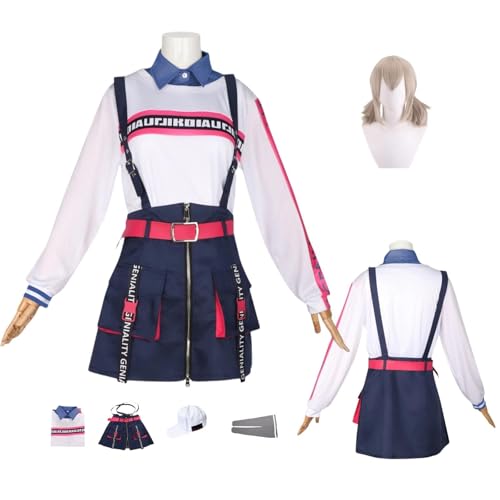 ZYJKGL Anime Project Sekai Color'ful Sta'ge Cosplay Uniform Azusawa Kohane Cosplay Kostüm Vollständiges Set – Halloween Party und Anime Konventionen Vollständiges Set Outfit Erwachsene ZYJKGL Anime Project Sekai Color'ful Sta'ge Cosplay Uniform Azusawa Kohane Cosplay Kostüm Vollständiges Set – Halloween Party und Anime Konventionen Vollständiges Set Outfit Erwachsene von ZYJKGL