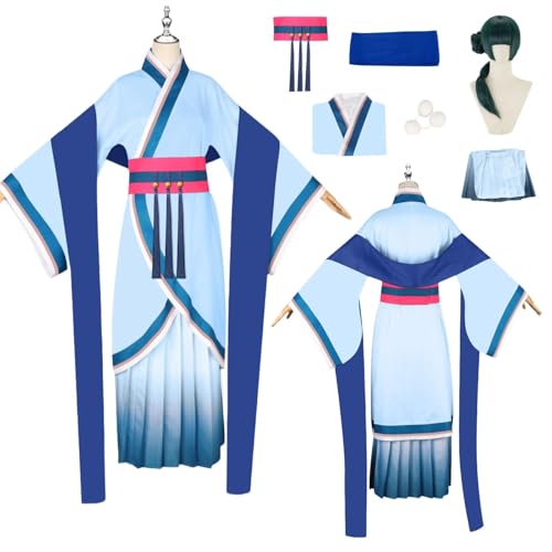 ZYJKGL Anime The Apothecary Diaries Cosplay Uniform Maomao Hanfu Cosplay Kostüm Vollständiges Set – Halloween Party und Anime Konventionen Vollständiges Set Outfit Erwachsene ZYJKGL Anime The Apothecary Diaries Cosplay Uniform Maomao Hanfu Cosplay Kostüm Vollständiges Set – Halloween Party und Anime Konventionen Vollständiges Set Outfit Erwachsene von ZYJKGL