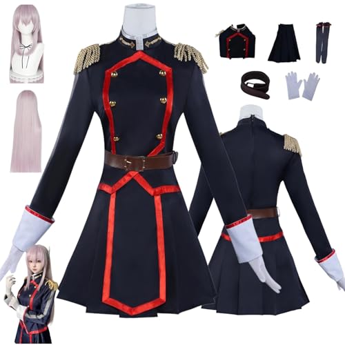 ZYJKGL Anime Uzen Kyoka Cosplay Uniform Mato Seihei No Slave Kostüm Voll Set mit Perücke – Halloween Party und Anime Konventionen Vollständiges Set Outfit Erwachsene ZYJKGL Anime Uzen Kyoka Cosplay Uniform Mato Seihei No Slave Kostüm Voll Set mit Perücke – Halloween Party und Anime Konventionen Vollständiges Set Outfit Erwachsene von ZYJKGL