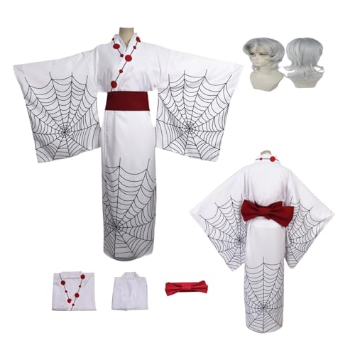 ZYJKGL Cosplay Uniform Anime Demon Slayer Rui Cosplay Kostüm Vollständiges Set mit Perücke – Halloween Party Weihnachten und Anime Konventionen Vollständiges Set Outfit für Männer Erwachsene ZYJKGL Cosplay Uniform Anime Demon Slayer Rui Cosplay Kostüm Vollständiges Set mit Perücke – Halloween Party Weihnachten und Anime Konventionen Vollständiges Set Outfit für Männer Erwachsene von ZYJKGL