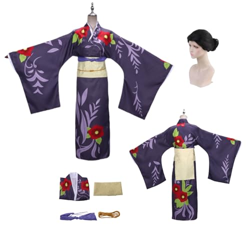 ZYJKGL Cosplay Uniform Anime Demon Slayer Tamayo Cosplay Kostüm Vollständiges Set mit Perücke – Halloween Party und Anime Konventionen Vollständiges Set Outfit für Frauen Erwachsene ZYJKGL Cosplay Uniform Anime Demon Slayer Tamayo Cosplay Kostüm Vollständiges Set mit Perücke – Halloween Party und Anime Konventionen Vollständiges Set Outfit für Frauen Erwachsene von ZYJKGL