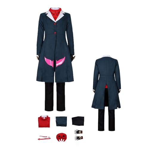 ZYJKGL Cosplay Uniform Anime Helluva Boss Blitzo Buckzo Cosplay Kostüm Vollständiges Set mit Perücke – Halloween Party und Anime Konventionen Vollständiges Set Outfit für Männer Frauen Erwachsene ZYJKGL Cosplay Uniform Anime Helluva Boss Blitzo Buckzo Cosplay Kostüm Vollständiges Set mit Perücke – Halloween Party und Anime Konventionen Vollständiges Set Outfit für Männer Frauen Erwachsene von ZYJKGL