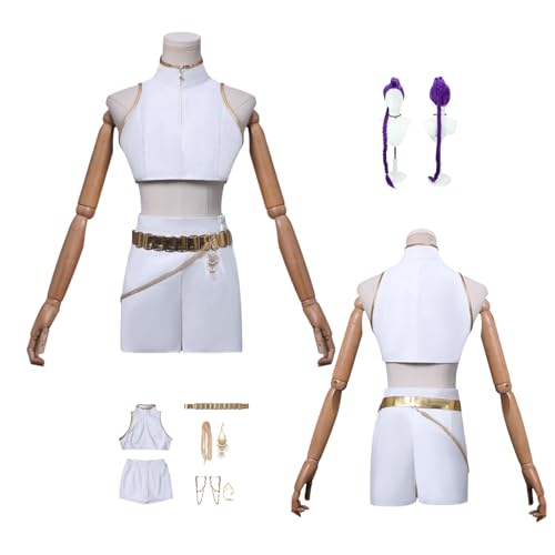 ZYJKGL Anime Charaktere Ru'mi Cosplay Kostüm Vollständiges Set – Halloween Party und Anime Konventionen Vollständiges Set Outfit Erwachsene ZYJKGL Anime Charaktere Ru'mi Cosplay Kostüm Vollständiges Set – Halloween Party und Anime Konventionen Vollständiges Set Outfit Erwachsene von ZYJKGL