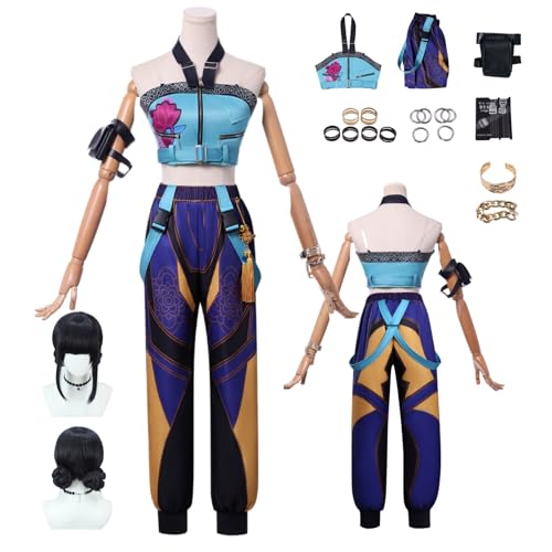 ZYJKGL Anime Charaktere Zoey Cosplay Kostüm Vollständiges Set – Halloween Party und Anime Konventionen Vollständiges Set Outfit Erwachsene ZYJKGL Anime Charaktere Zoey Cosplay Kostüm Vollständiges Set – Halloween Party und Anime Konventionen Vollständiges Set Outfit Erwachsene von ZYJKGL