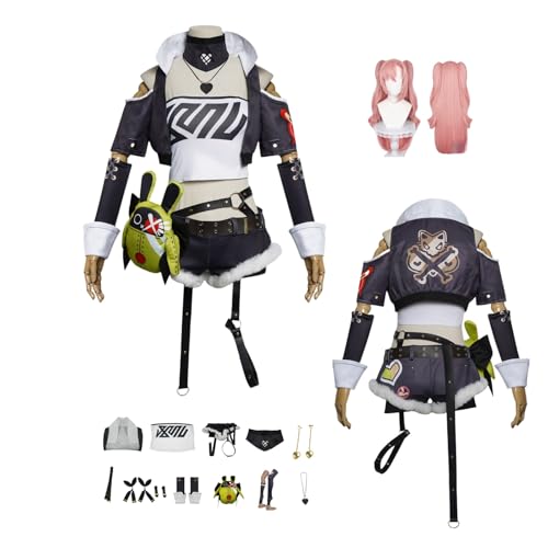 ZYJKGL Cosplay Uniform Anime Zenless Zone Zero Nicole Demara Cosplay Kostüm Vollständiges Set – Halloween Party und Anime Konventionen Vollständiges Set Outfit Erwachsene ZYJKGL Cosplay Uniform Anime Zenless Zone Zero Nicole Demara Cosplay Kostüm Vollständiges Set – Halloween Party und Anime Konventionen Vollständiges Set Outfit Erwachsene von ZYJKGL