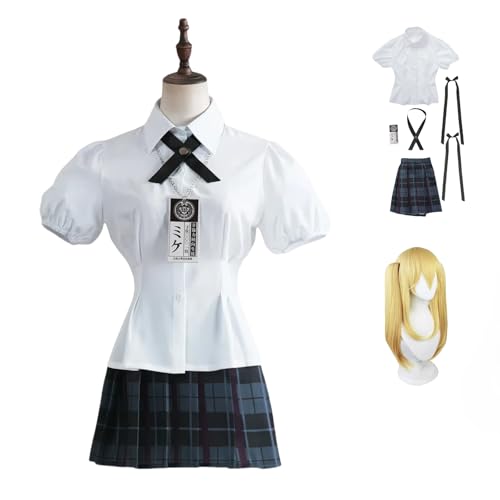 ZYJKGL Saotome Meiari Cosplay Kostüme Kakegurui Charakter Fancy Dress Up Erwachsene Uniform Outfits Volles Set Halloween Karneval Party ZYJKGL Saotome Meiari Cosplay Kostüme Kakegurui Charakter Fancy Dress Up Erwachsene Uniform Outfits Volles Set Halloween Karneval Party von ZYJKGL