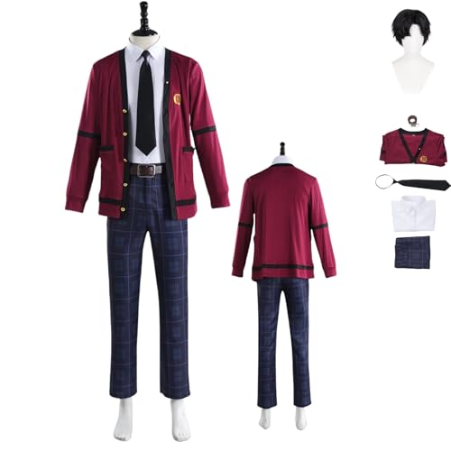 ZYJKGL Suzui Ryota Cosplay Kostüme Kakegurui Charakter Fancy Dress Up Erwachsene Uniform Outfits Volles Set Halloween Karneval Party ZYJKGL Suzui Ryota Cosplay Kostüme Kakegurui Charakter Fancy Dress Up Erwachsene Uniform Outfits Volles Set Halloween Karneval Party von ZYJKGL