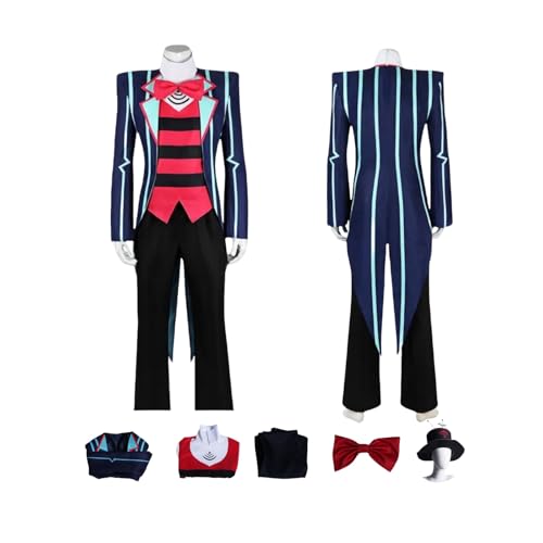 ZYJKGL Vox Cosplay Kostüme Hazbin Hotel Charakter Fancy Dress Up Erwachsene Uniform Outfits Volles Set Halloween Karneval Party ZYJKGL Vox Cosplay Kostüme Hazbin Hotel Charakter Fancy Dress Up Erwachsene Uniform Outfits Volles Set Halloween Karneval Party von ZYJKGL