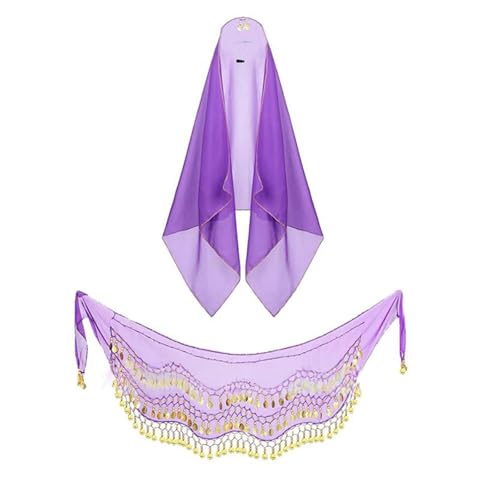 Bauchtanz-Outfit-Set, Hüftschal, Münze, Kopftuch, -Kostüm, Zubehör für Damen, Kostüm, Kalifornien-Kostüme, Renaissancen, , Pirat, Erwachsene Bauchtanz-Outfit-Set, Hüftschal, Münze, Kopftuch, -Kostüm, Zubehör für Damen, Kostüm, Kalifornien-Kostüme, Renaissancen, , Pirat, Erwachsene von ZYKEJJDDAK