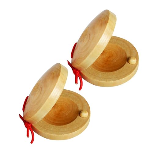 Holz Eier Shaker Kids Percussion Instrument Musical Eggs Frühes Musical Toy Music Instrument Castanets von ZYKEJJDDAK