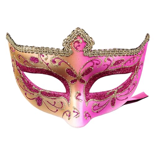ZYKEJJDDAK Antikes halbes Gesicht für Frauen, Maskerade, Abend, Bälle, Venezianer, Halloween-Party ZYKEJJDDAK Antikes halbes Gesicht für Frauen, Maskerade, Abend, Bälle, Venezianer, Halloween-Party von ZYKEJJDDAK