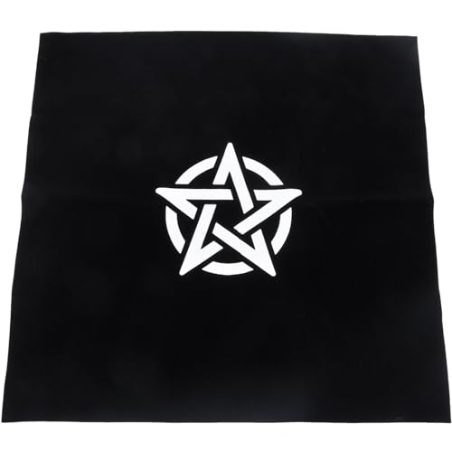 ZYKEJJDDAK Draw String Dices Bag Tischdecke Dekorative Tarot Karten Tasche Brettspielkarte Flanellelette Schmuck Verpackung Aufbewahrungstasche von ZYKEJJDDAK