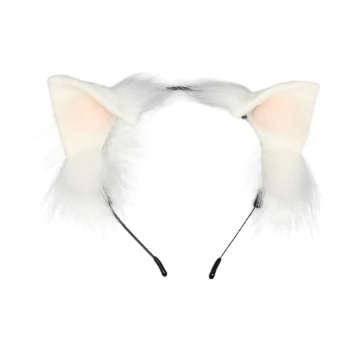 ZYKEJJDDAK Fuchsschwanz Katzen Ohren Haarband Lovely Plüsch Tier Schwanz Verstellbarer Gürtel Halloween Kostüm Zubehör ZYKEJJDDAK Fuchsschwanz Katzen Ohren Haarband Lovely Plüsch Tier Schwanz Verstellbarer Gürtel Halloween Kostüm Zubehör von ZYKEJJDDAK