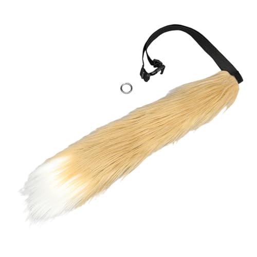 ZYKEJJDDAK Fuchsschwanz Katzen Ohren Haarband Lovely Plüsch Tier Schwanz Verstellbarer Gürtel Halloween Kostüm Zubehör ZYKEJJDDAK Fuchsschwanz Katzen Ohren Haarband Lovely Plüsch Tier Schwanz Verstellbarer Gürtel Halloween Kostüm Zubehör von ZYKEJJDDAK
