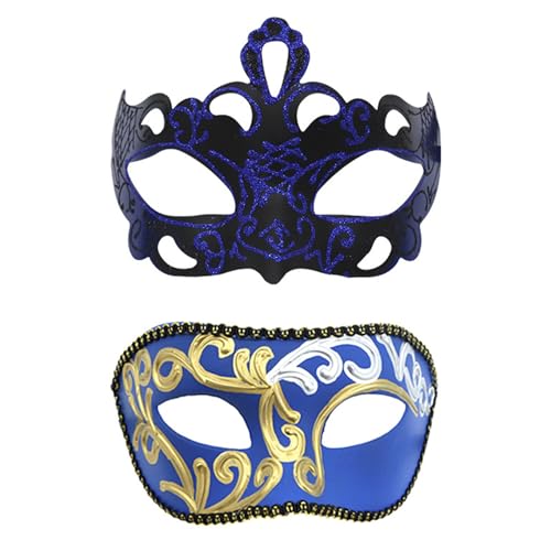 ZYKEJJDDAK Halbgesichtsmaskerade, Halloween-Kostüm für Männer und Frauen, Halloween, Hochzeit, Bälle, Luxus für Damen und Herren ZYKEJJDDAK Halbgesichtsmaskerade, Halloween-Kostüm für Männer und Frauen, Halloween, Hochzeit, Bälle, Luxus für Damen und Herren von ZYKEJJDDAK
