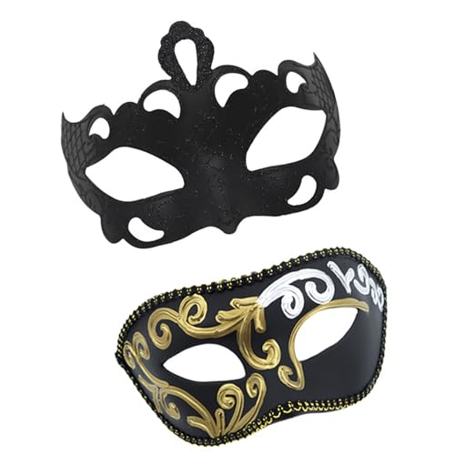 ZYKEJJDDAK Halbgesichtsmaskerade, Halloween-Kostüm für Männer und Frauen, Halloween, Hochzeit, Bälle, Luxus für Damen und Herren ZYKEJJDDAK Halbgesichtsmaskerade, Halloween-Kostüm für Männer und Frauen, Halloween, Hochzeit, Bälle, Luxus für Damen und Herren von ZYKEJJDDAK