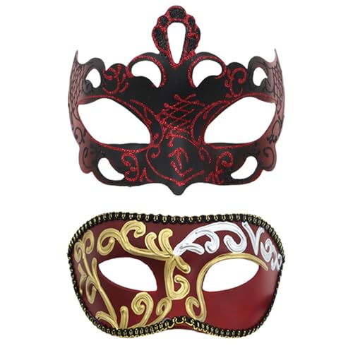 ZYKEJJDDAK Halbgesichtsmaskerade, Halloween-Kostüm für Männer und Frauen, Halloween, Hochzeit, Bälle, Luxus für Damen und Herren ZYKEJJDDAK Halbgesichtsmaskerade, Halloween-Kostüm für Männer und Frauen, Halloween, Hochzeit, Bälle, Luxus für Damen und Herren von ZYKEJJDDAK