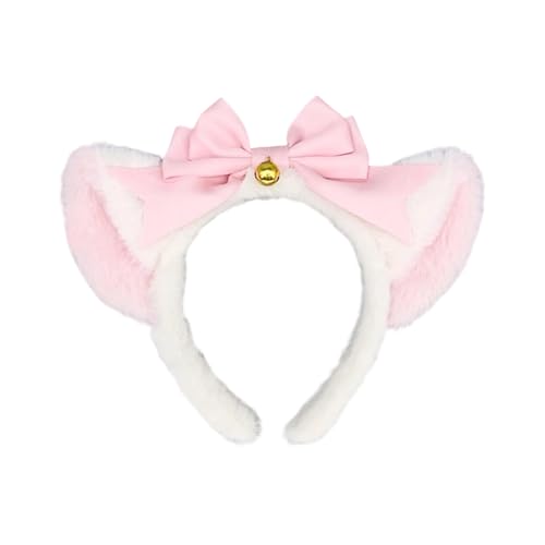 ZYKEJJDDAK Kätzchen-Cosplay-Kostüm, Tierohr-Stirnband, Schleifenschwanz für Damen, Mädchen, Halloween, Rollenspiel, Tieroutfit ZYKEJJDDAK Kätzchen-Cosplay-Kostüm, Tierohr-Stirnband, Schleifenschwanz für Damen, Mädchen, Halloween, Rollenspiel, Tieroutfit von ZYKEJJDDAK